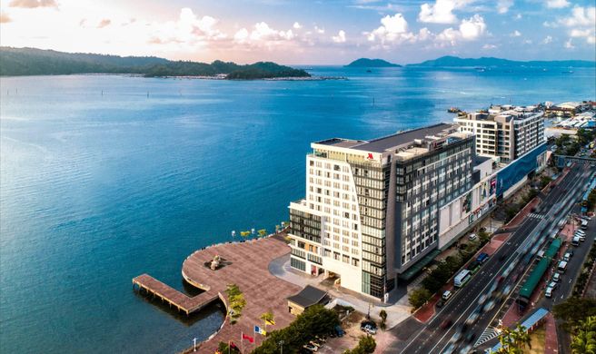 Kota Kinabalu Marriott Hotel Exterior
