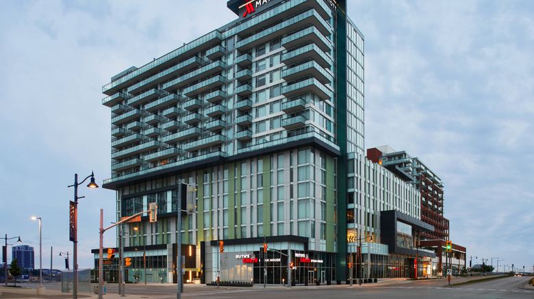 Toronto Marriott Markham Exterior. Images powered by <a href="https://www.leonardoworldwide.com" target="_blank" rel="noopener">Leonardo</a>.