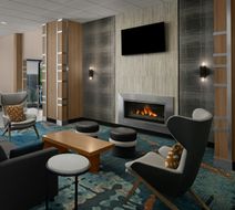 Sheraton Milwaukee Brookfield Hotel Lobby