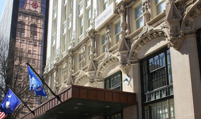 Sheraton Columbia Downtown Hotel Exterior