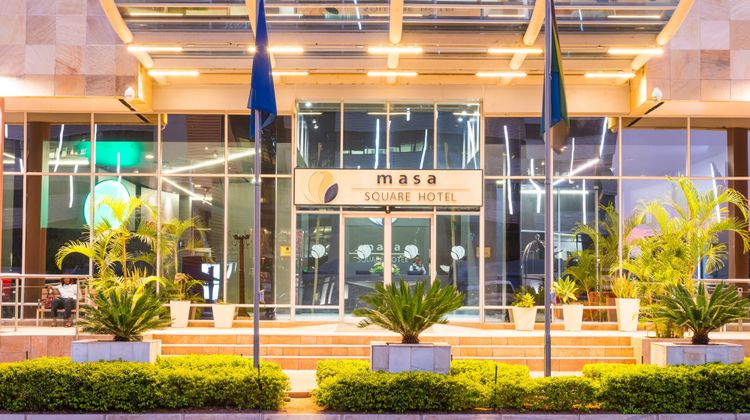 Protea Hotel Gaborone Masa Square Exterior