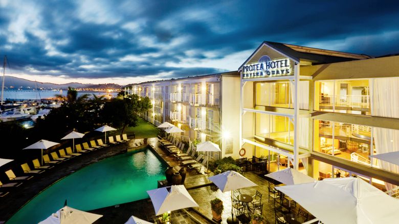 Protea Hotel Knysna Quays Exterior. Images powered by <a href="https://www.leonardoworldwide.com" target="_blank" rel="noopener">Leonardo</a>.