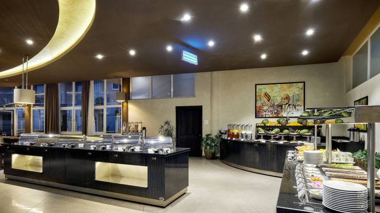 <b>Protea Hotel Kampala Skyz Restaurant</b>. Images powered by <a href="https://www.leonardoworldwide.com/" title="Leonardo Worldwide" target="_blank">Leonardo</a>.