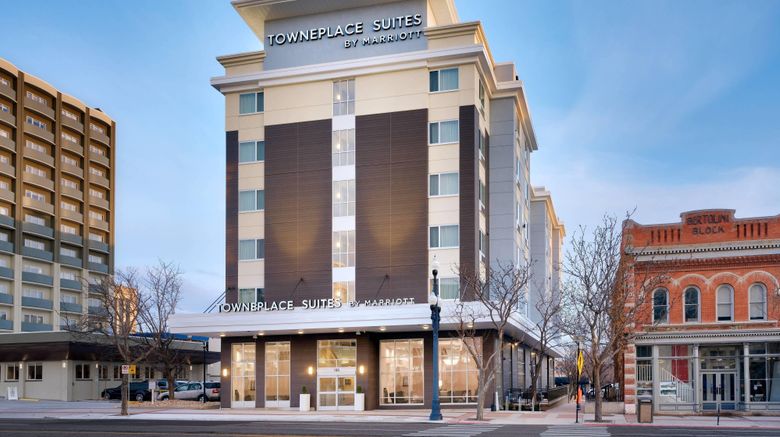 <b>TownePlace Suites Salt Lake City Dtwn Exterior</b>. Images powered by <a href="https://www.leonardoworldwide.com/" title="Leonardo Worldwide" target="_blank">Leonardo</a>.