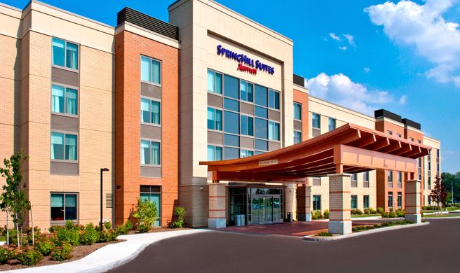 SpringHill Stes Syracuse Carrier Circle Exterior