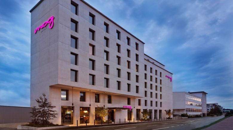 <b>Moxy Rapperswil Exterior</b>. Images powered by <a href="https://www.leonardoworldwide.com/" title="Leonardo Worldwide" target="_blank">Leonardo</a>.