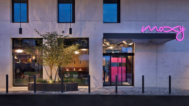 <b>Moxy Rapperswil Exterior</b>. Images powered by <a href="https://www.leonardoworldwide.com/" title="Leonardo Worldwide" target="_blank">Leonardo</a>.
