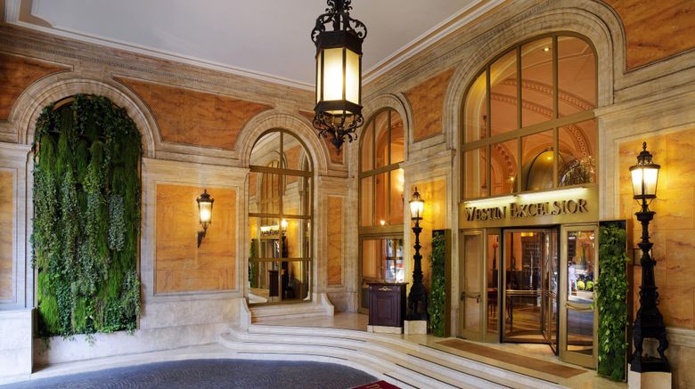 <b>The Westin Excelsior Rome Exterior</b>. Images powered by <a href="https://www.leonardoworldwide.com/" title="Leonardo Worldwide" target="_blank">Leonardo</a>.