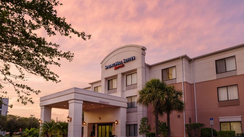 SpringHill Suites St Pete/Clearwater Exterior. Images powered by <a href="https://www.leonardoworldwide.com" target="_blank" rel="noopener">Leonardo</a>.