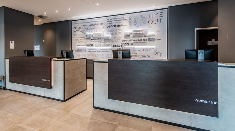 <b>Premier Inn Essen City Centre Lobby</b>. Images powered by <a href="https://www.leonardoworldwide.com/" title="Leonardo Worldwide" target="_blank">Leonardo</a>.
