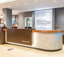 Premier Inn Frankfurt City Centre Lobby