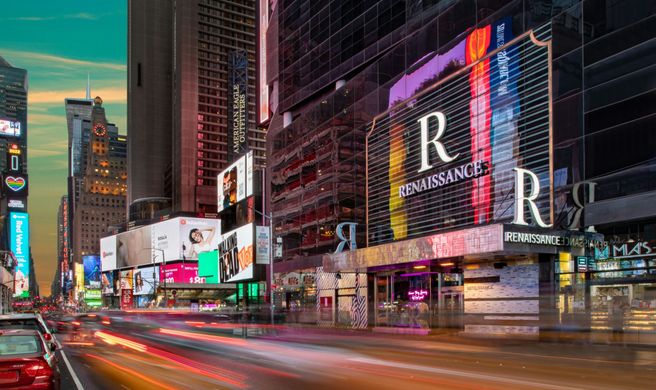 Renaissance New York Times Square Hotel Exterior