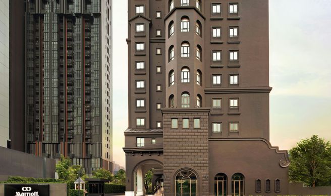 Marriott Executive Apartments Bangkok Exterior