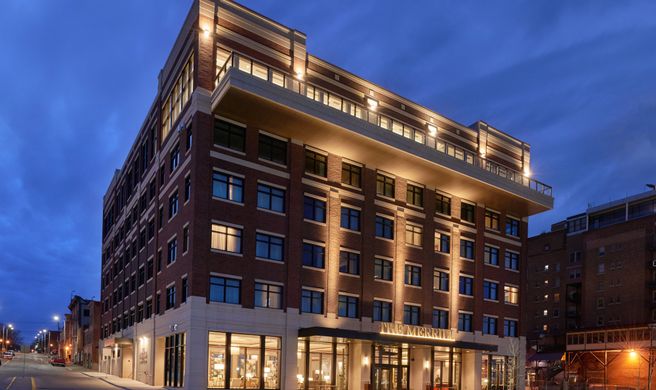 The Merrill Hotel, Muscatine Exterior