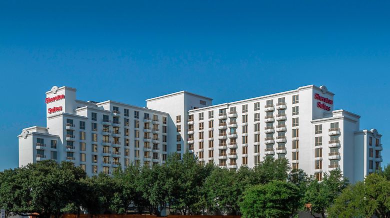 Sheraton Suites Market Center Dallas Exterior. Images powered by <a href="https://www.leonardoworldwide.com" target="_blank" rel="noopener">Leonardo</a>.