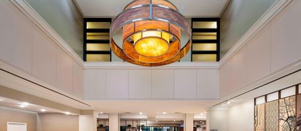 Sheraton Suites Market Center Dallas Lobby