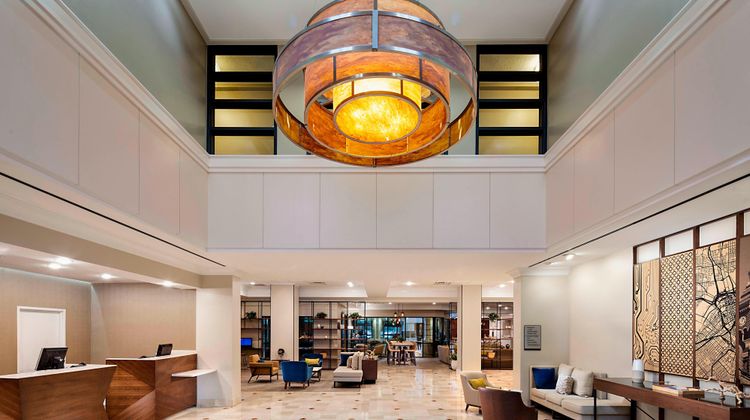 Sheraton Suites Market Center Dallas Lobby