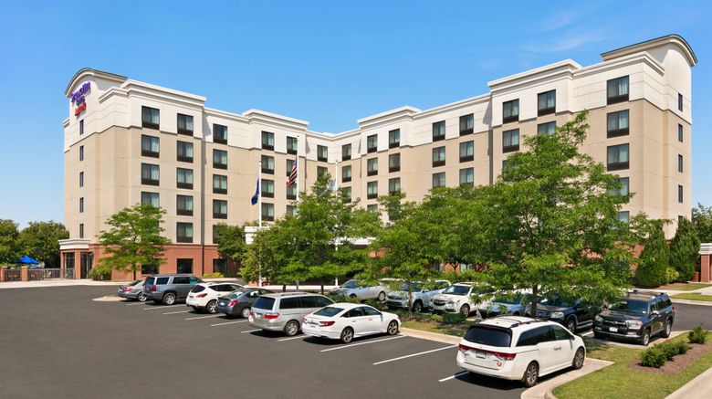 SpringHill Suites Dulles Airport Exterior. Images powered by <a href="https://www.leonardoworldwide.com" target="_blank" rel="noopener">Leonardo</a>.