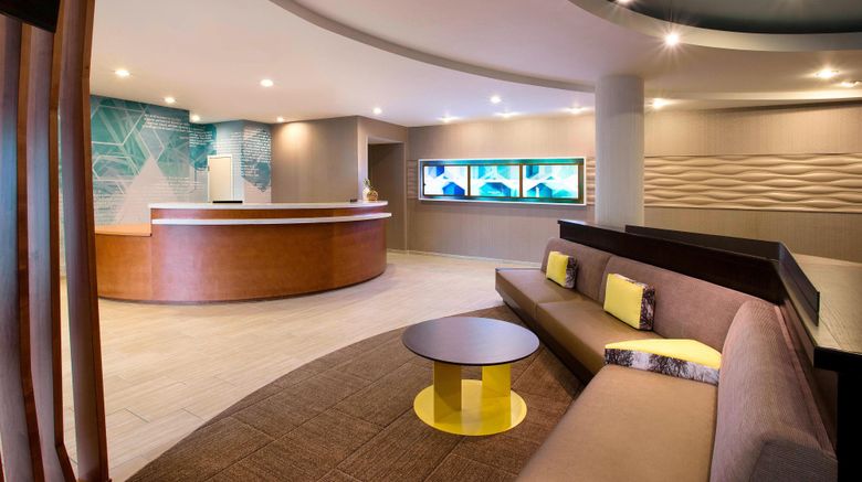 <b>SpringHill Suites Hartford Airport Lobby</b>. Images powered by <a href="https://www.leonardoworldwide.com/" title="Leonardo Worldwide" target="_blank">Leonardo</a>.
