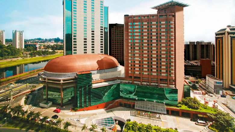 <b>Sheraton Sao Paulo WTC Hotel Exterior</b>. Images powered by <a href="https://www.leonardoworldwide.com/" title="Leonardo Worldwide" target="_blank">Leonardo</a>.