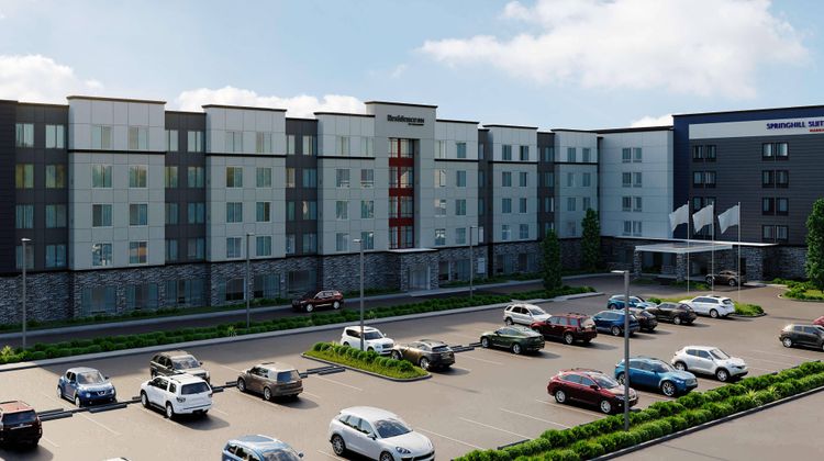 SpringHill Suites Indianapolis Keystone Exterior