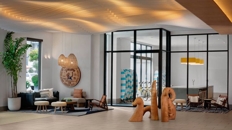 SpringHill Suites Oceanside Beach Lobby
