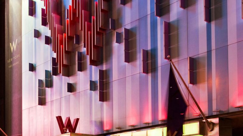<b>W New York - Times Square Exterior</b>. Images powered by <a href="https://www.leonardoworldwide.com/" title="Leonardo Worldwide" target="_blank">Leonardo</a>.