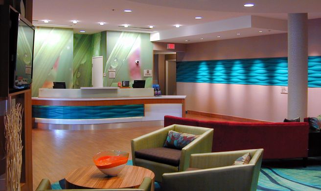 SpringHill Suites by Marriott Lobby