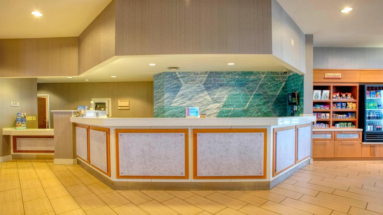 <b>SpringHill Suites by Marriott Lobby</b>. Images powered by <a href="https://www.leonardoworldwide.com/" title="Leonardo Worldwide" target="_blank">Leonardo</a>.