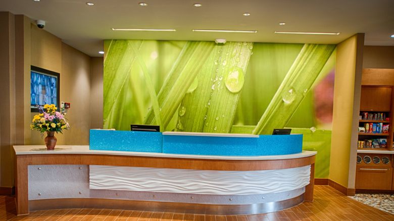 <b>SpringHill Suites Canton Lobby</b>. Images powered by <a href="https://www.leonardoworldwide.com/" title="Leonardo Worldwide" target="_blank">Leonardo</a>.