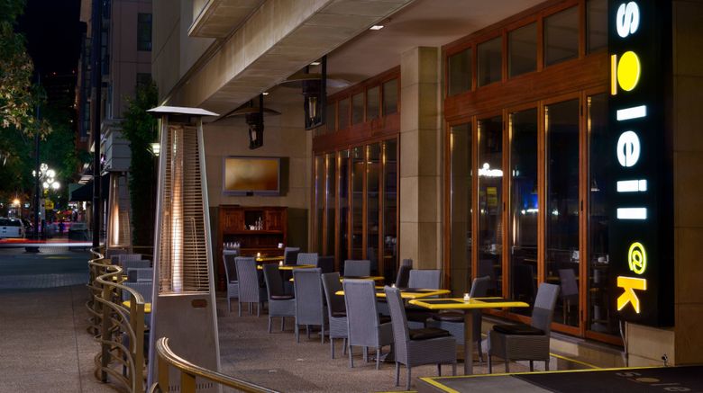<b>San Diego Marriott Gaslamp Quarter Restaurant</b>. Images powered by <a href="https://www.leonardoworldwide.com/" title="Leonardo Worldwide" target="_blank">Leonardo</a>.