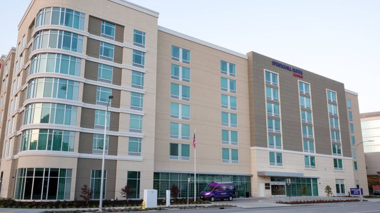 SpringHill Suites San Jose Airport Exterior. Images powered by <a href="https://www.leonardoworldwide.com" target="_blank" rel="noopener">Leonardo</a>.
