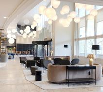 Lyon Marriott Hotel Cite Internationale Lobby