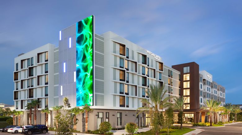 SpringHill Suites by Marriott Millenia Exterior. Images powered by <a href="https://www.leonardoworldwide.com" target="_blank" rel="noopener">Leonardo</a>.