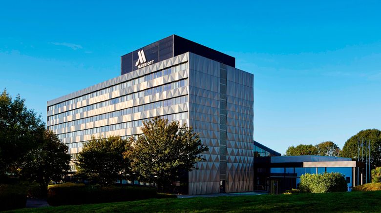 Portsmouth Marriott Hotel Exterior. Images powered by <a href="https://www.leonardoworldwide.com" target="_blank" rel="noopener">Leonardo</a>.