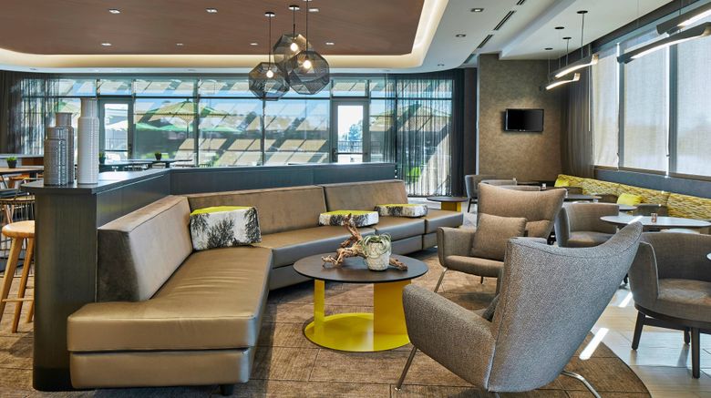 <b>SpringHill Suites Charlotte at Carowinds Lobby</b>. Images powered by <a href="https://www.leonardoworldwide.com/" title="Leonardo Worldwide" target="_blank">Leonardo</a>.