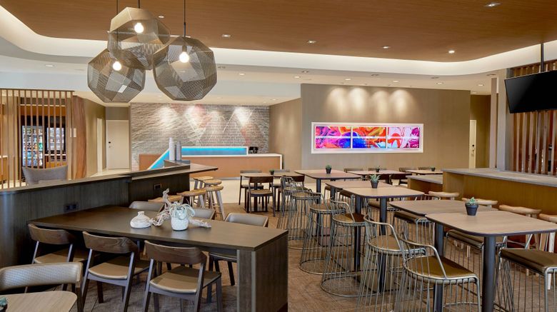 <b>SpringHill Suites Charlotte at Carowinds Lobby</b>. Images powered by <a href="https://www.leonardoworldwide.com/" title="Leonardo Worldwide" target="_blank">Leonardo</a>.