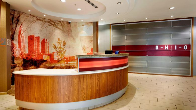 <b>SpringHill Suites Columbus OSU Lobby</b>. Images powered by <a href="https://www.leonardoworldwide.com/" title="Leonardo Worldwide" target="_blank">Leonardo</a>.