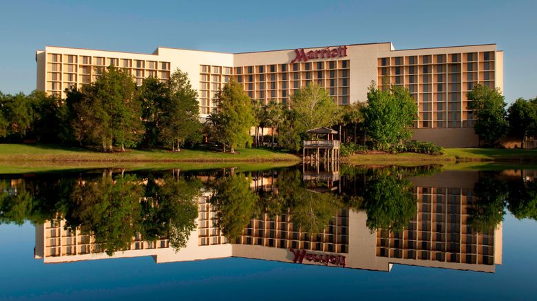 Marriott Orlando Airport Lakeside Exterior. Images powered by <a href="https://www.leonardoworldwide.com" target="_blank" rel="noopener">Leonardo</a>.