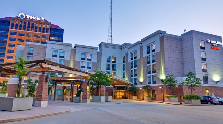 <b>SpringHill Suites Cincinnati Midtown Exterior</b>. Images powered by <a href="https://www.leonardoworldwide.com/" title="Leonardo Worldwide" target="_blank">Leonardo</a>.