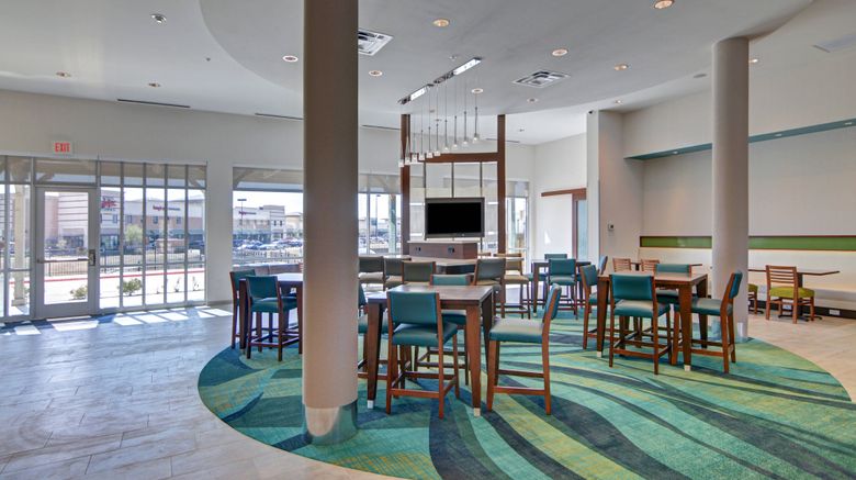 <b>SpringHill Suites Dallas Plano/Frisco Lobby</b>. Images powered by <a href="https://www.leonardoworldwide.com/" title="Leonardo Worldwide" target="_blank">Leonardo</a>.