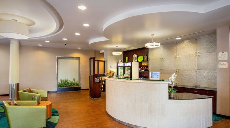 <b>SpringHill Suites Modesto Lobby</b>. Images powered by <a href="https://www.leonardoworldwide.com/" title="Leonardo Worldwide" target="_blank">Leonardo</a>.