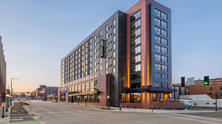 SpringHill Suites St Paul Downtown Exterior. Images powered by <a href="https://www.leonardoworldwide.com" target="_blank" rel="noopener">Leonardo</a>.