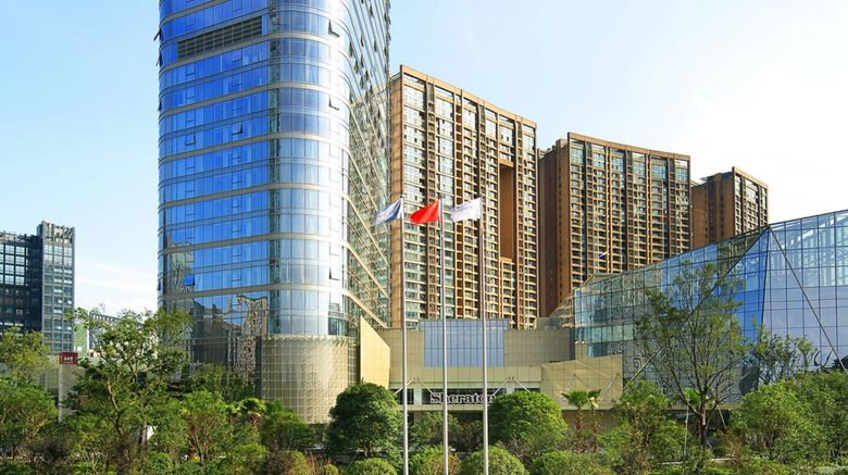 <b>Sheraton Grand Hangzhou Binjiang Hotel Exterior</b>. Images powered by <a href="https://www.leonardoworldwide.com/" title="Leonardo Worldwide" target="_blank">Leonardo</a>.