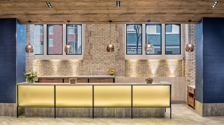 <b>SpringHill Suites NYC/Times Square South Lobby</b>. Images powered by <a href="https://www.leonardoworldwide.com/" title="Leonardo Worldwide" target="_blank">Leonardo</a>.