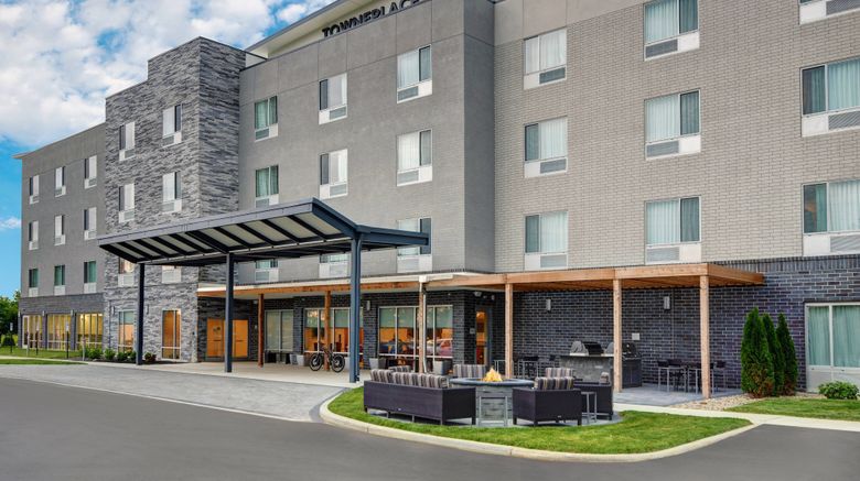 TownePlace Suites Lima Exterior. Images powered by <a href="https://www.leonardoworldwide.com" target="_blank" rel="noopener">Leonardo</a>.
