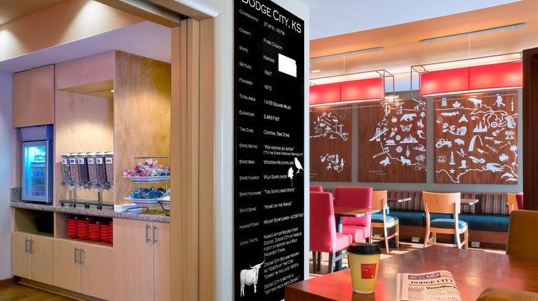 <b>TownePlace Suites Dodge City Restaurant</b>. Images powered by <a href="https://www.leonardoworldwide.com/" title="Leonardo Worldwide" target="_blank">Leonardo</a>.