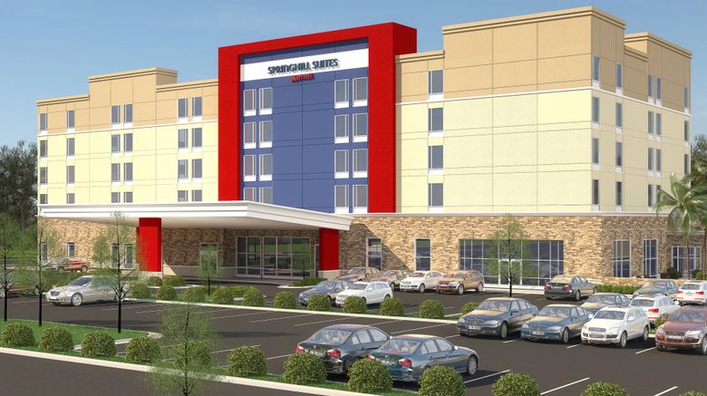 <b>SpringHill Suites Fort Liberty Exterior</b>. Images powered by <a href="https://www.leonardoworldwide.com/" title="Leonardo Worldwide" target="_blank">Leonardo</a>.