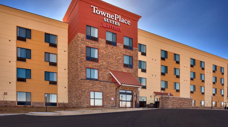 TownePlace Suites Dickinson Exterior. Images powered by <a href="https://www.leonardoworldwide.com" target="_blank" rel="noopener">Leonardo</a>.