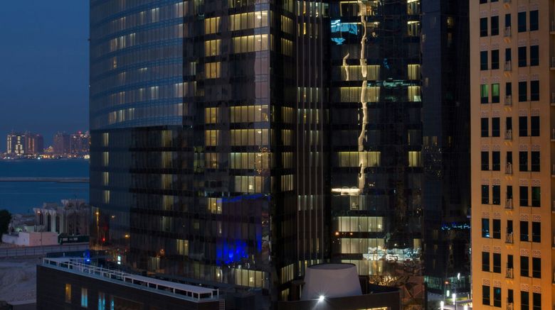 <b>W Doha Exterior</b>. Images powered by <a href="https://www.leonardoworldwide.com/" title="Leonardo Worldwide" target="_blank">Leonardo</a>.